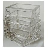 Lovely Crystal and Glass including Decanter, Petit Candle Holders, Bell (Germany), Heart and More