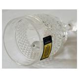 Lovely Crystal and Glass including Decanter, Petit Candle Holders, Bell (Germany), Heart and More