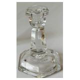 Lovely Crystal and Glass including Decanter, Petit Candle Holders, Bell (Germany), Heart and More