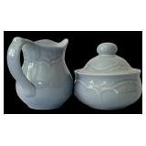 Vintage Pfaltzgraff Blue Platter, Salt & Pepper Shakers, Gravy Boat, Vegetable Bowl and More