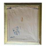 Vintage Framed Print "Cottage in a Cornfield" by John Constable