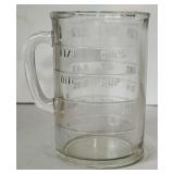 Vintage Kitchen Items including an Fire-King Oven Glass Bowl, Pair of Jeannette Shell Nesting Mixing Bowls and More