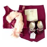 Variety of Adorable American Girl Clothing including American Girl Doll Blue Rhinestone Studded Dress NEW Retired Store Exclusive