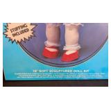 New Soft Sculpture "Poppy" Doll Kit