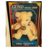 Four Limited Edition Vintage Gund Bears