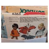 Large Variety of Doll and Craft Sewing Patterns