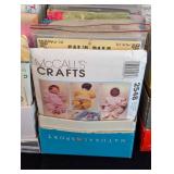 Large Variety of Doll and Craft Sewing Patterns