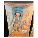 Pair of New Knickerbocker Holly Hobby Dolls