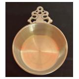 Pewter Vase and Dishes