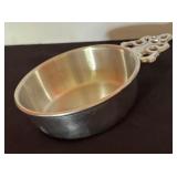 Pewter Vase and Dishes