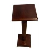 Bombay Company Plant Stand / Pedestal Table with Brass Feet