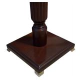 Bombay Company Plant Stand / Pedestal Table with Brass Feet