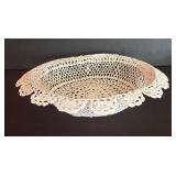 Three Lovely Crocheted Doily Bowls
