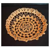 Three Lovely Crocheted Doily Bowls