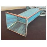 Stunning Stained Glass Cross Decor