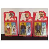 The A-Team Amy A. Allen Action Figurine Galoob 1983 Sealed, The A-Team Mr. T as Mr. Baracus and Templeton Peck
