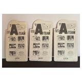 The A-Team Amy A. Allen Action Figurine Galoob 1983 Sealed, The A-Team Mr. T as Mr. Baracus and Templeton Peck