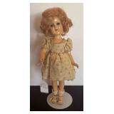Vintage 1940 Madame Alexander Sonia Henie Skating Doll