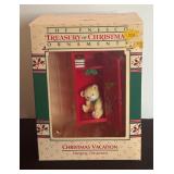 The Enesco Treasury of Christmas Ornaments including Christmas is Coming, My Special Friend, Teddy Bear Greetings, North Pole Deadline and More!