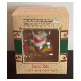 The Enesco Treasury of Christmas Ornaments including Christmas is Coming, My Special Friend, Teddy Bear Greetings, North Pole Deadline and More!