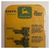 New Vintage Ertl Presents John Deere 1892-1960 Tractor Set
