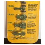 New Vintage Ertl Presents John Deere 1892-1960 Tractor Set