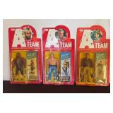 The A-Team Soldiers of Fortune: Living on the Edge Figurines including BA Baracus, John "Hannibal" Smith and Murdock