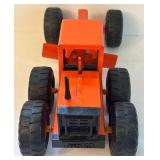 Vintage Tonka Steel Classics Road Grader Features Positional and Movable Blade for Leveling Dirt, Sand and Gravel