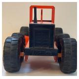 Vintage Tonka Steel Classics Road Grader Features Positional and Movable Blade for Leveling Dirt, Sand and Gravel