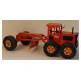 Vintage Tonka Steel Classics Road Grader Features Positional and Movable Blade for Leveling Dirt, Sand and Gravel