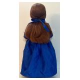 Pleasant Co. American Girl Felicity Merriman in Blue Christmas Dress