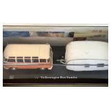Carama 1:43 Hongwell Caravan VW Volkswagen Transporter Bus Samba with Caravan II in Original Box