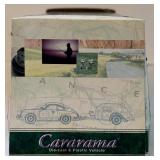 Carama 1:43 Hongwell Caravan VW Volkswagen Transporter Bus Samba with Caravan II in Original Box