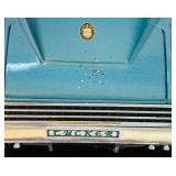 1948 Blue Tucker Torpedo Diecast Car in 1:24 Scale Model with Base "Road Legends"