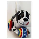 Vintage Wind-Up Toys Including Fisher-Price Little Snoopy Model #693, Schylling Collector Series Dog & Ball Tim Toy and Puppy Dog Musical Hack-in-the Box by Schylling