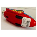 Vintage "Thunder Racer Friction Toy" Powered Tin Toy Thunder Racer Robox Rocket No 74500 by Play Go LTD