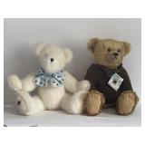 Two Vintage Bears by Harreds 21st Century Bear and The Boyd