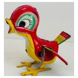 Two Wind-Up Clockwork Sparrows (MS568 Collectors) and 1950