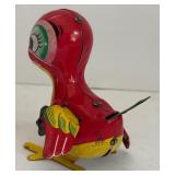 Two Wind-Up Clockwork Sparrows (MS568 Collectors) and 1950