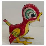 Two Wind-Up Clockwork Sparrows (MS568 Collectors) and 1950