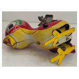 Two Wind-Up Clockwork Sparrows (MS568 Collectors) and 1950