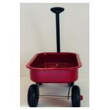 Large Radio Flyer All-Terrain Steel & Wood Wagon and Small Metal Wagon