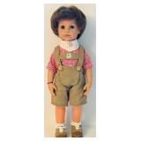 Vintage Pflegehinweise GOTZ "Bavarian Boy "Peter" Doll Johann with Suspenders and Leden Hosen from Germany