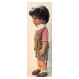 Vintage Pflegehinweise GOTZ "Bavarian Boy "Peter" Doll Johann with Suspenders and Leden Hosen from Germany