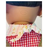 Vintage Pflegehinweise GOTZ "Bavarian Boy "Peter" Doll Johann with Suspenders and Leden Hosen from Germany