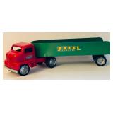 Tonka Toys Mound Metalcraft Inc. / Tonka Classic Steel Toy Truck "Steel Carrier" Truck and Trailer