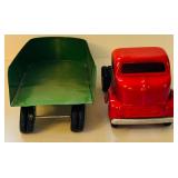 Tonka Toys Mound Metalcraft Inc. / Tonka Classic Steel Toy Truck "Steel Carrier" Truck and Trailer