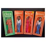 Vintage Mego Vintage Sonny and Cher Dolls