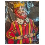 Pair of Vintage Burger King Plush King Dolls