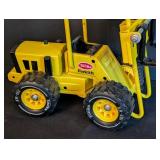 Vintage Tonka Forklift with Box of Grain Belt Matches